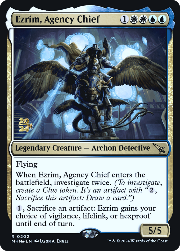 Ezrim, Agency Chief [Murders at Karlov Manor Prerelease Promos] | Empire Gaming NC