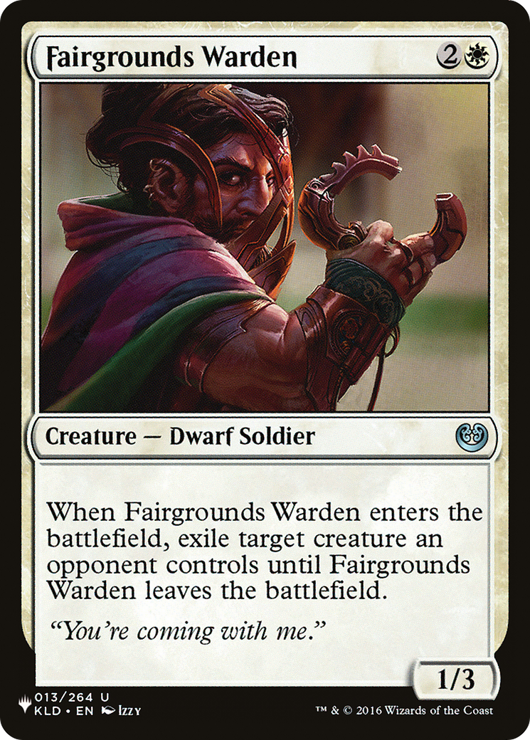 Fairgrounds Warden [The List] | Empire Gaming NC