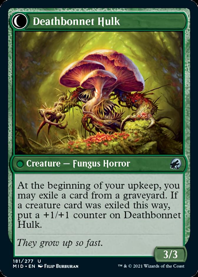 Deathbonnet Sprout // Deathbonnet Hulk [Innistrad: Midnight Hunt] | Empire Gaming NC