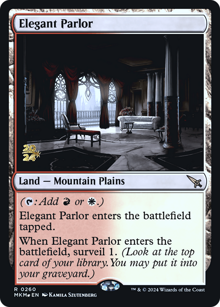 Elegant Parlor [Murders at Karlov Manor Prerelease Promos] | Empire Gaming NC