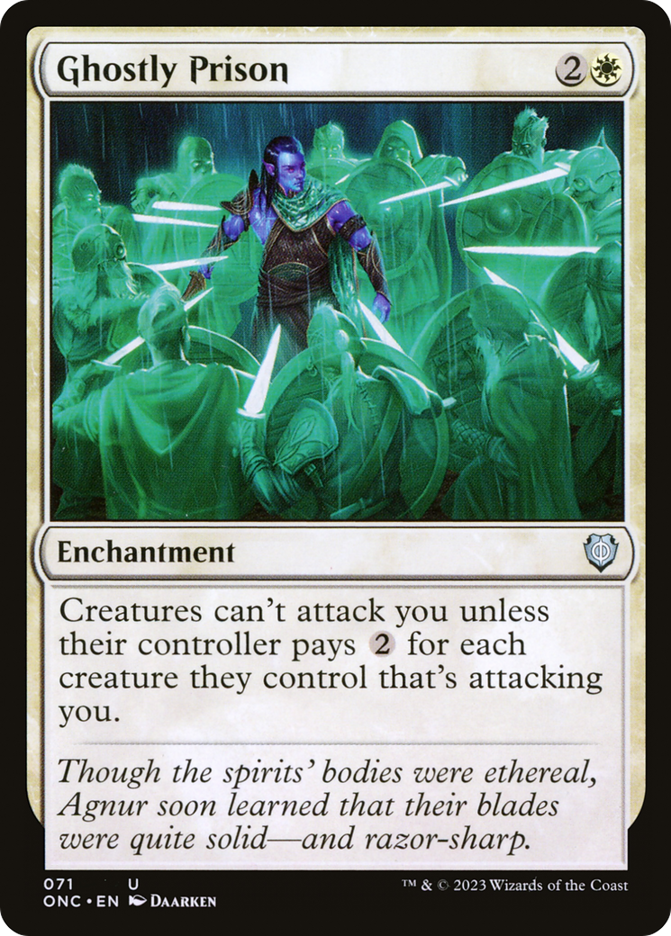 Ghostly Prison [Phyrexia: All Will Be One Commander] | Empire Gaming NC