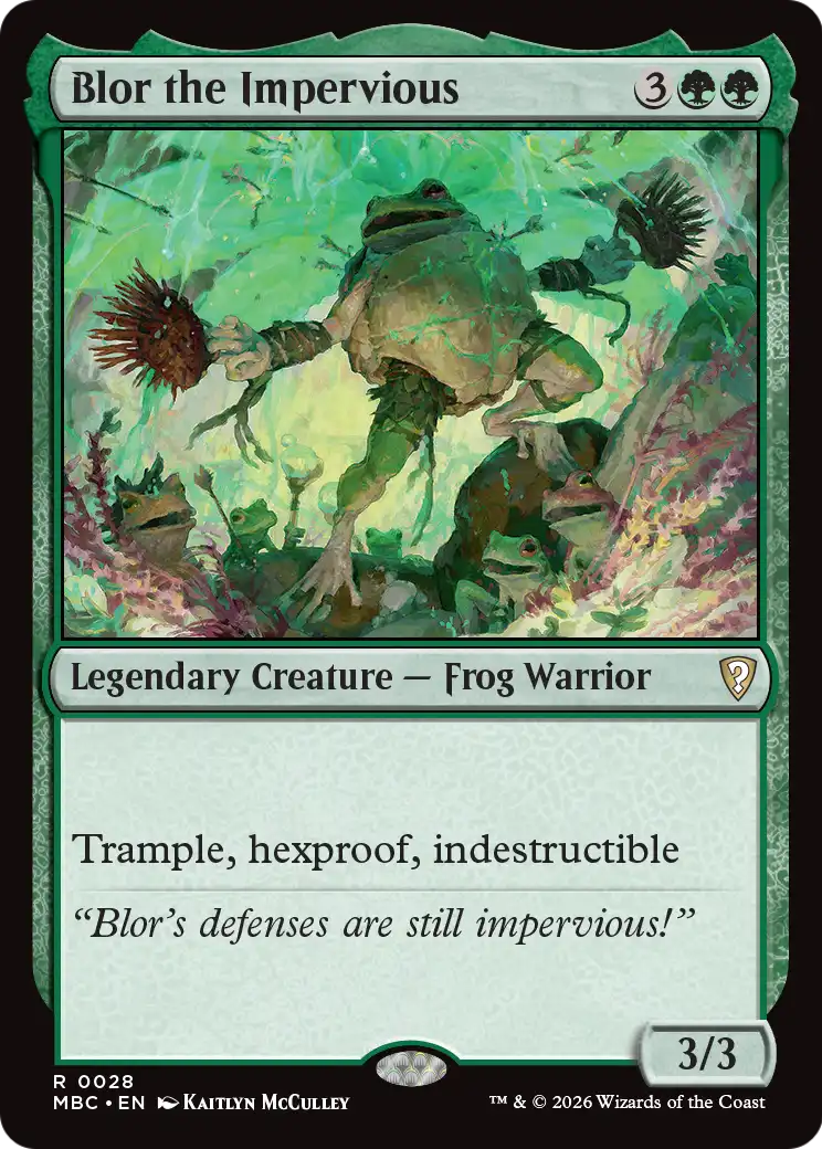 Blor the Impervious [Mystery Booster: Commander Edition] | Empire Gaming NC