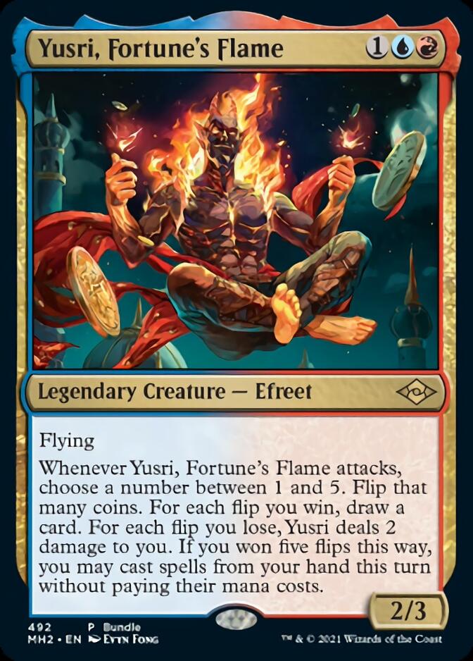 Yusri, Fortune's Flame (Bundle) [Modern Horizons 2] | Empire Gaming NC