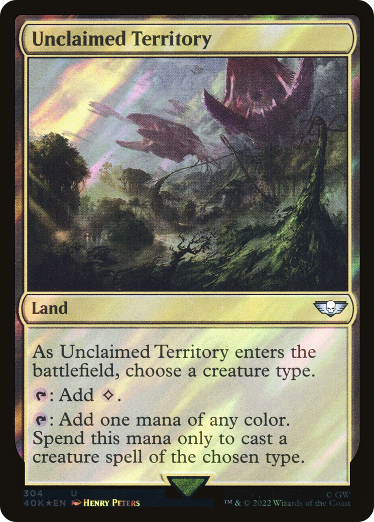 Unclaimed Territory (Surge Foil) [Marvel Super Heroes Commander] | Empire Gaming NC