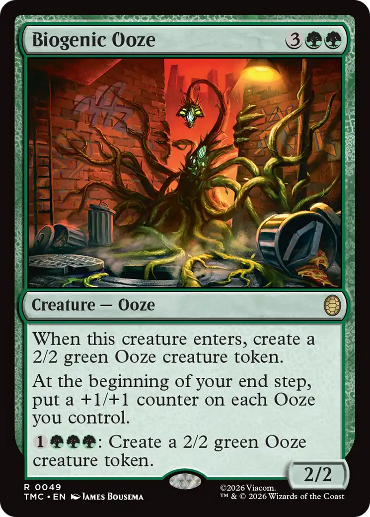 Biogenic Ooze [Teenage Mutant Ninja Turtles Commander] | Empire Gaming NC