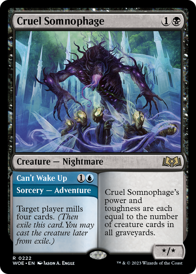 Cruel Somnophage // Can't Wake Up [Wilds of Eldraine] | Empire Gaming NC