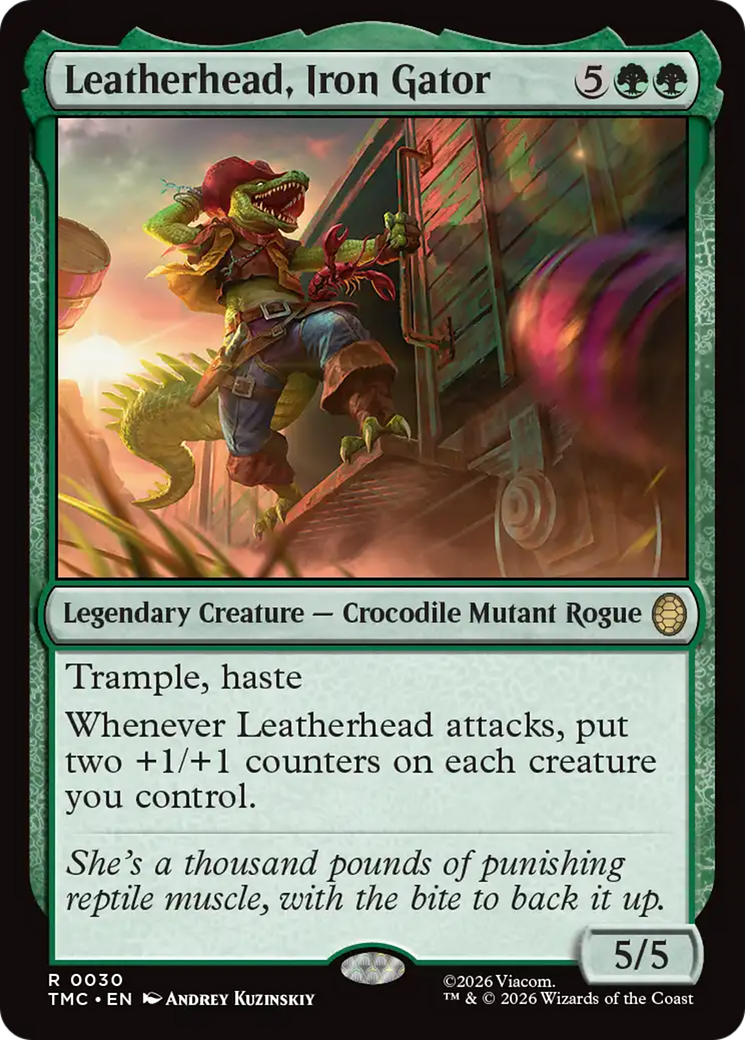 Leatherhead, Iron Gator [Teenage Mutant Ninja Turtles Commander] | Empire Gaming NC