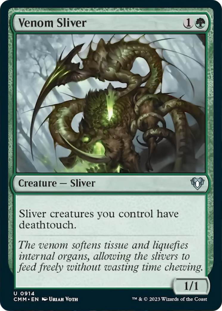 Venom Sliver [Commander Masters] | Empire Gaming NC