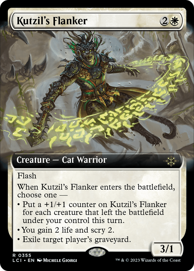 Kutzil's Flanker (Extended Art) [The Lost Caverns of Ixalan] | Empire Gaming NC