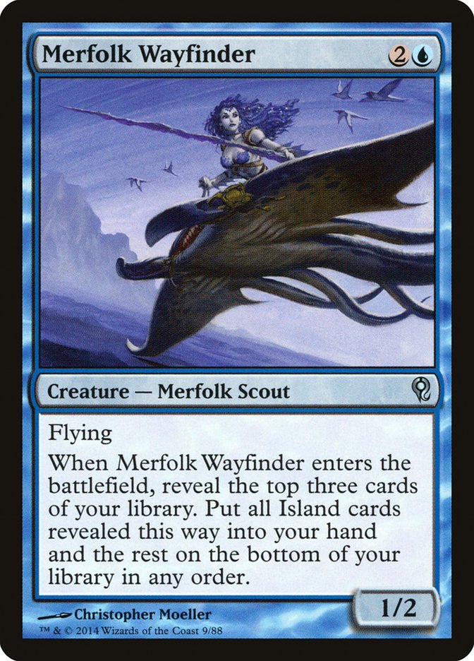 Merfolk Wayfinder [Duel Decks: Jace vs. Vraska] | Empire Gaming NC