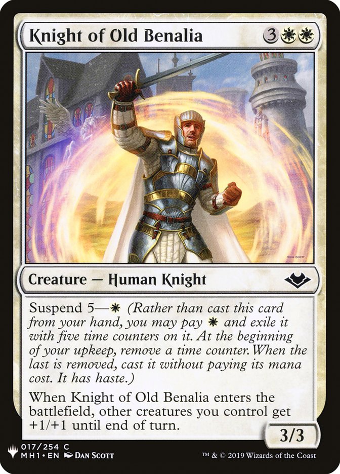 Knight of Old Benalia [Mystery Booster] | Empire Gaming NC