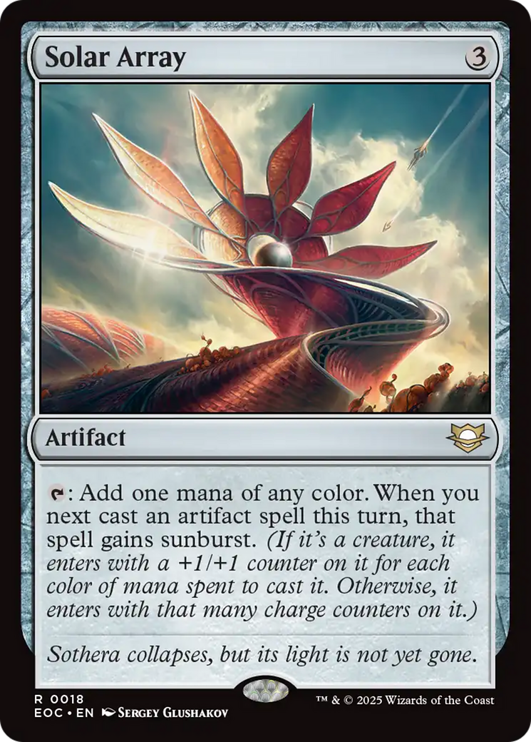 Solar Array [Edge of Eternities Commander] | Empire Gaming NC