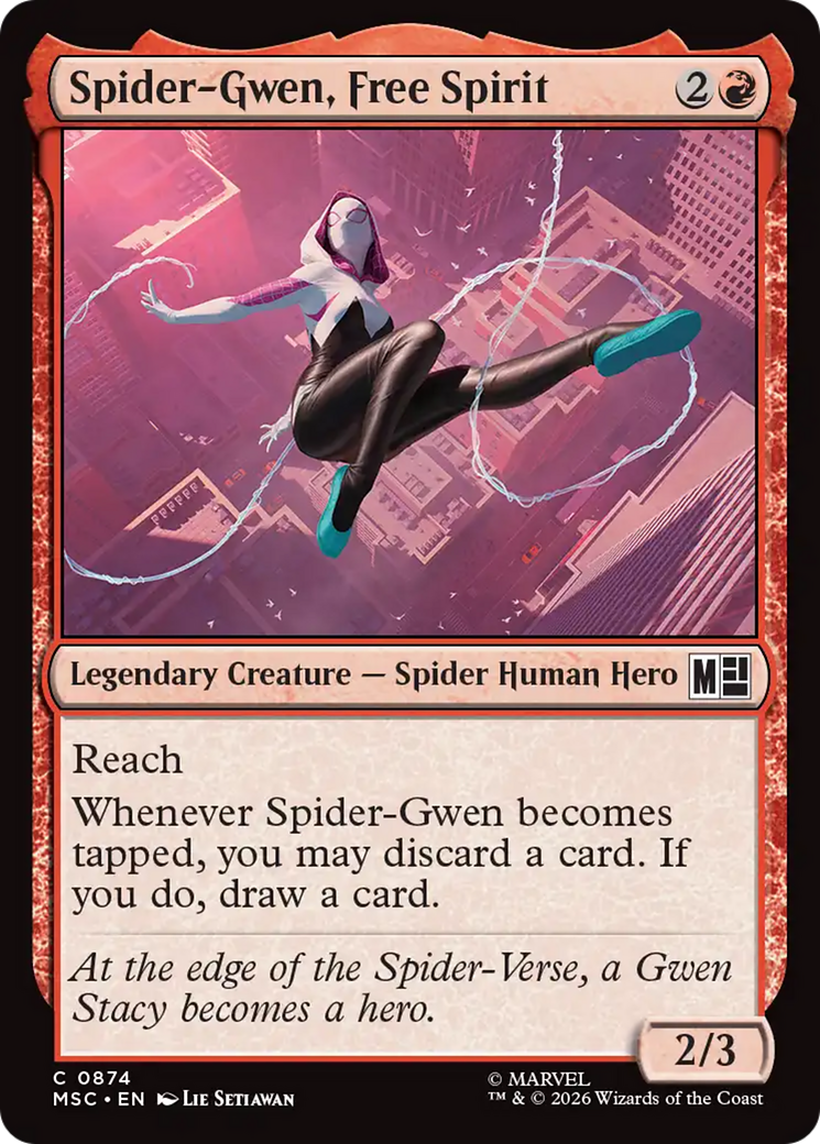 Spider-Gwen, Free Spirit [Marvel Super Heroes Commander] | Empire Gaming NC