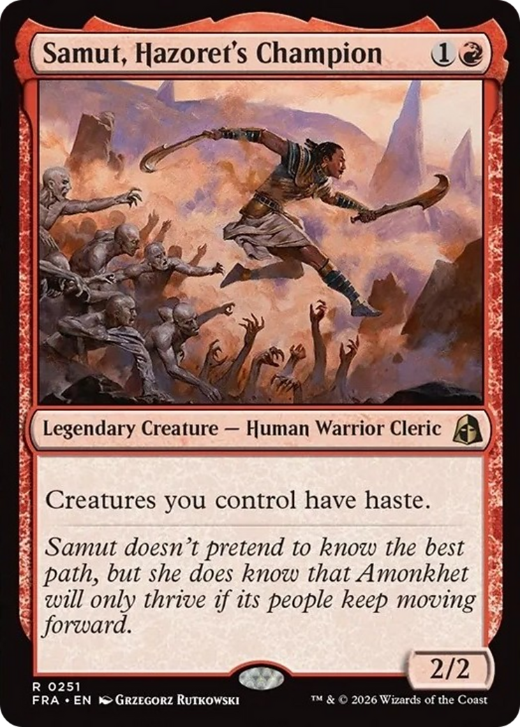 Samut, Hazoret's Champion [Reality Fracture] | Empire Gaming NC