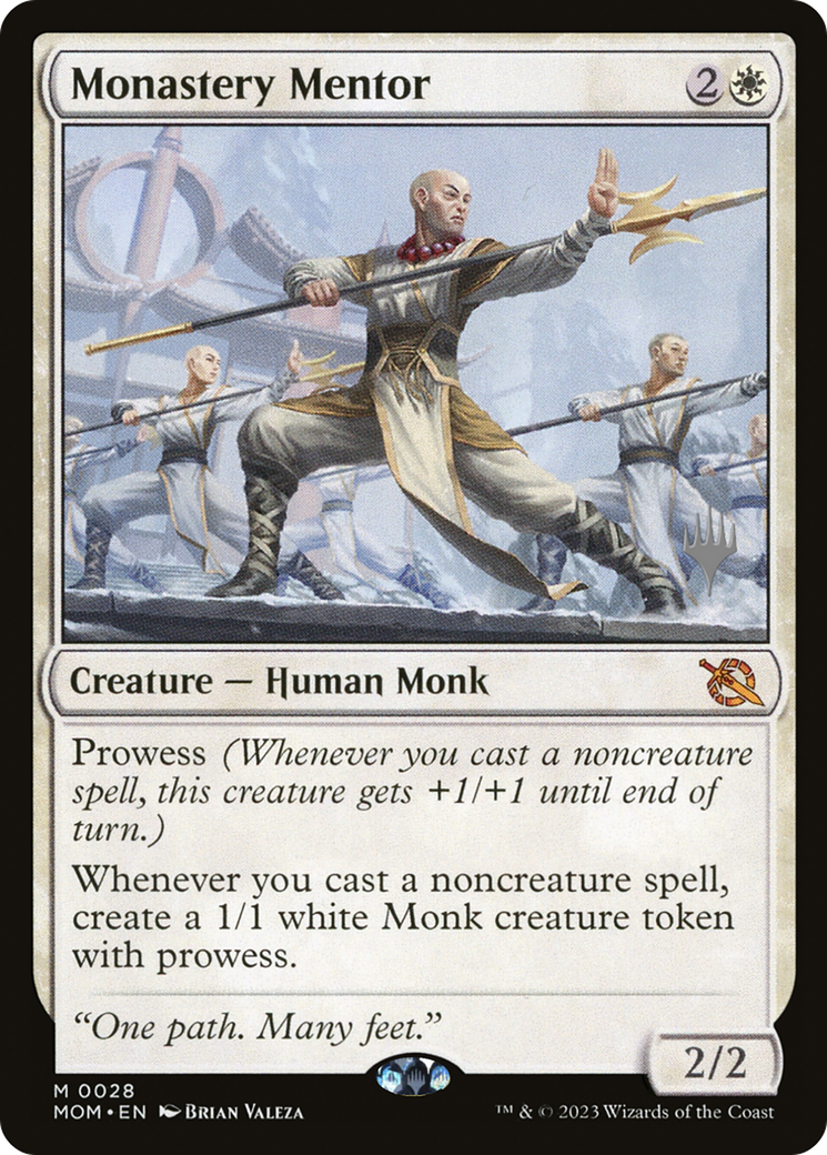 Monastery Mentor (Promo Pack) [March of the Machine Promos] | Empire Gaming NC