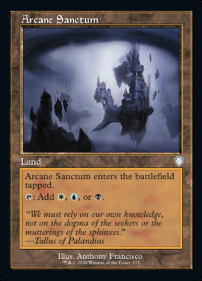 Arcane Sanctum (Retro) [The Brothers' War Commander] | Empire Gaming NC