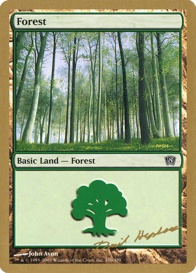 Forest (dh350) (Dave Humpherys) [World Championship Decks 2003] | Empire Gaming NC