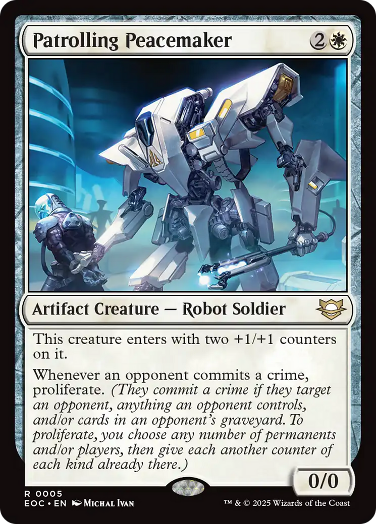 Patrolling Peacemaker [Edge of Eternities Commander] | Empire Gaming NC