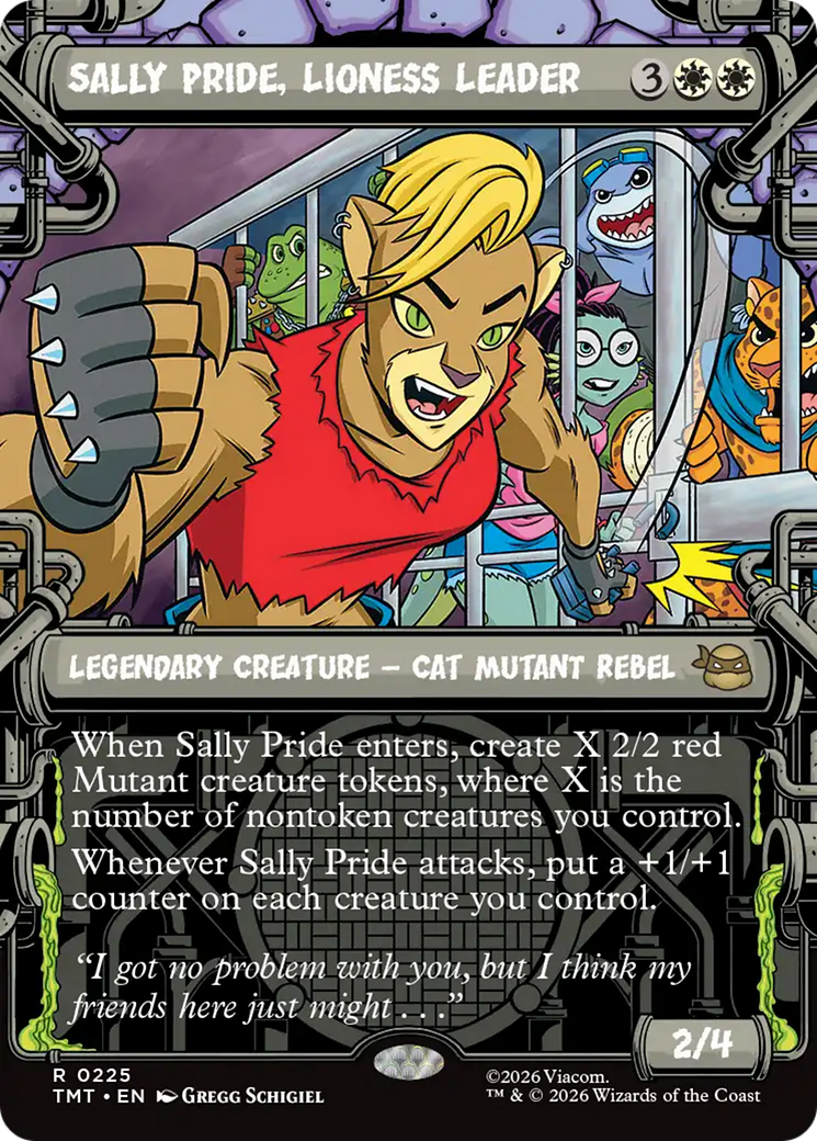 Sally Pride, Lioness Leader (Showcase) [Teenage Mutant Ninja Turtles] | Empire Gaming NC