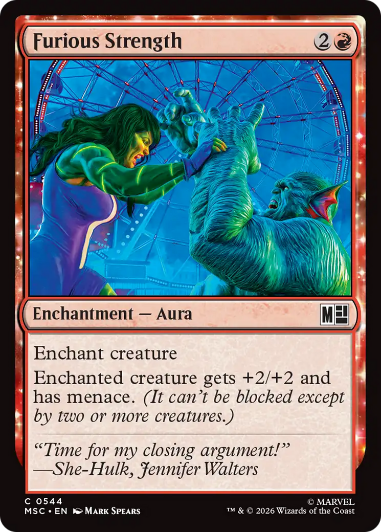 Furious Strength [Marvel Super Heroes Commander] | Empire Gaming NC