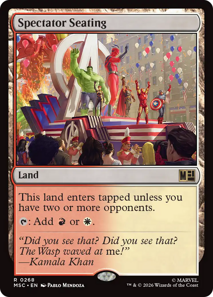Spectator Seating [Marvel Super Heroes Commander] | Empire Gaming NC