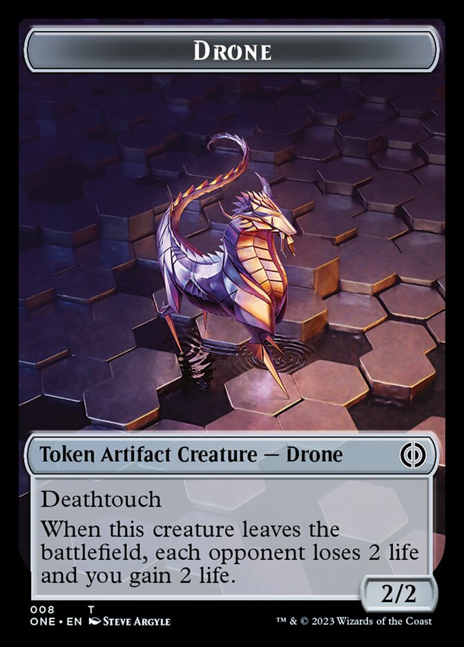 Drone Token [Phyrexia: All Will Be One Tokens] | Empire Gaming NC