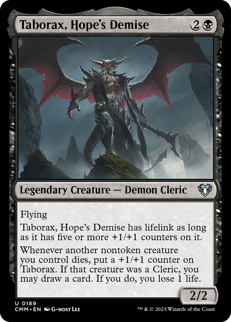 Taborax, Hope's Demise [Commander Masters] | Empire Gaming NC