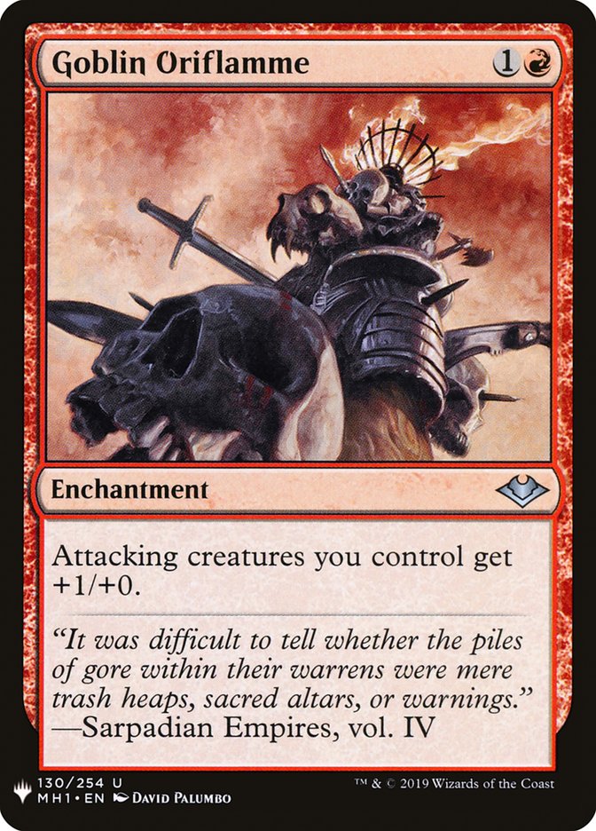 Goblin Oriflamme [Mystery Booster] | Empire Gaming NC