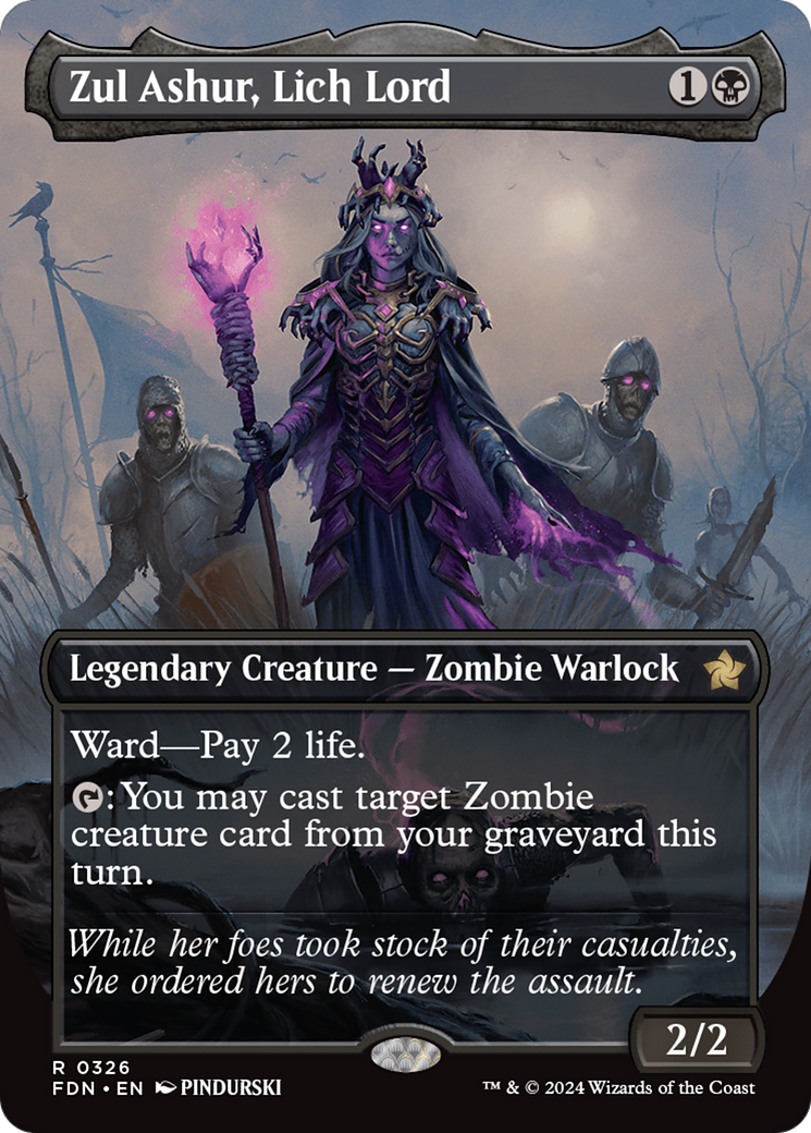 Zul Ashur, Lich Lord (Borderless) [Foundations] | Empire Gaming NC