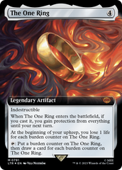 The One Ring (Extended Art) (Surge Foil) [The Lord of the Rings: Tales of Middle-Earth] | Empire Gaming NC