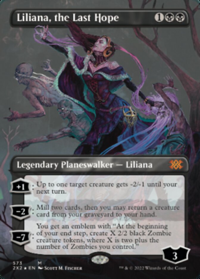 Liliana, the Last Hope (Textured Foil) [Double Masters 2022] | Empire Gaming NC