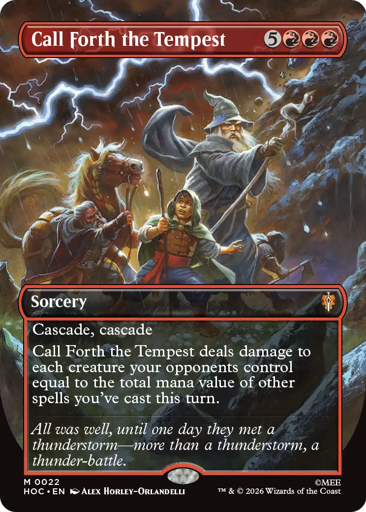 Call Forth the Tempest (Borderless) [The Hobbit: Eternal-Legal] | Empire Gaming NC