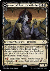 Ayara, Widow of the Realm // Ayara, Furnace Queen (Showcase Planar Booster Fun) [March of the Machine] | Empire Gaming NC