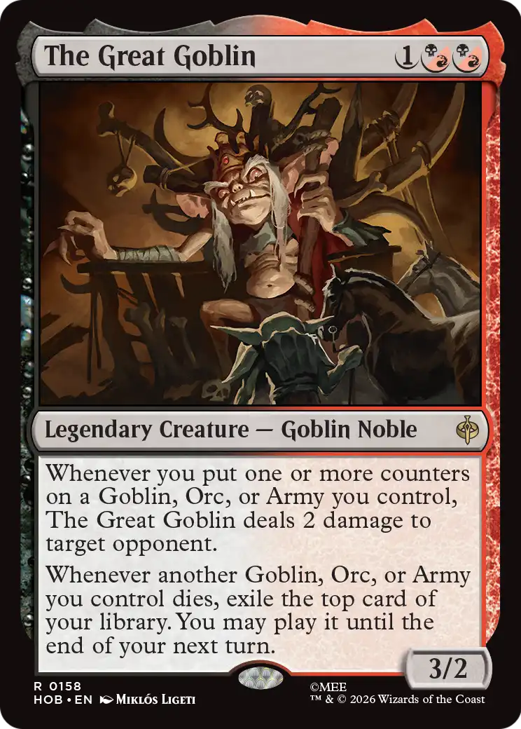 The Great Goblin [The Hobbit] | Empire Gaming NC