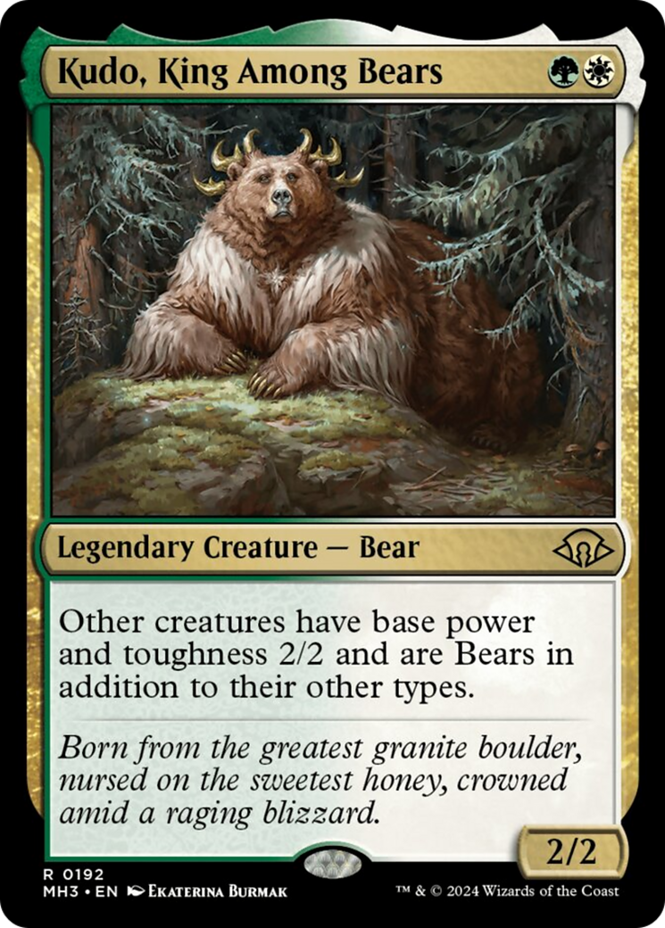 Kudo, King Among Bears [Modern Horizons 3] | Empire Gaming NC