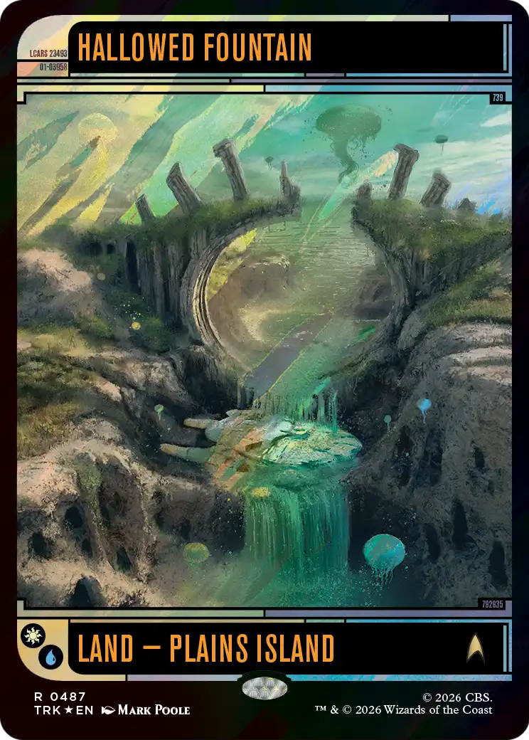 Hallowed Fountain (Surge Foil) [Star Trek] | Empire Gaming NC