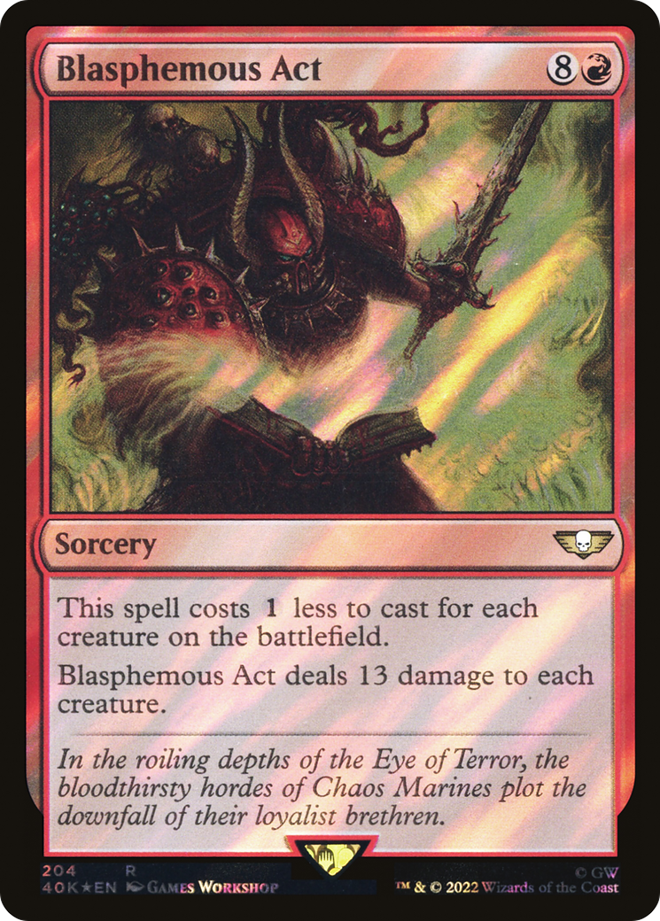 Blasphemous Edict [Edge of Eternities Promo Pack] | Empire Gaming NC