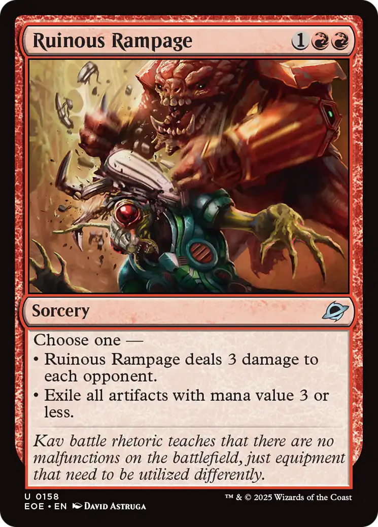 Ruinous Rampage [Edge of Eternities] | Empire Gaming NC