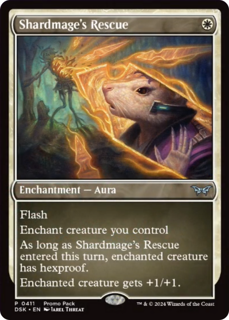 Shardmage's Rescue (Promo Pack) [Duskmourn: House of Horror Promos] | Empire Gaming NC