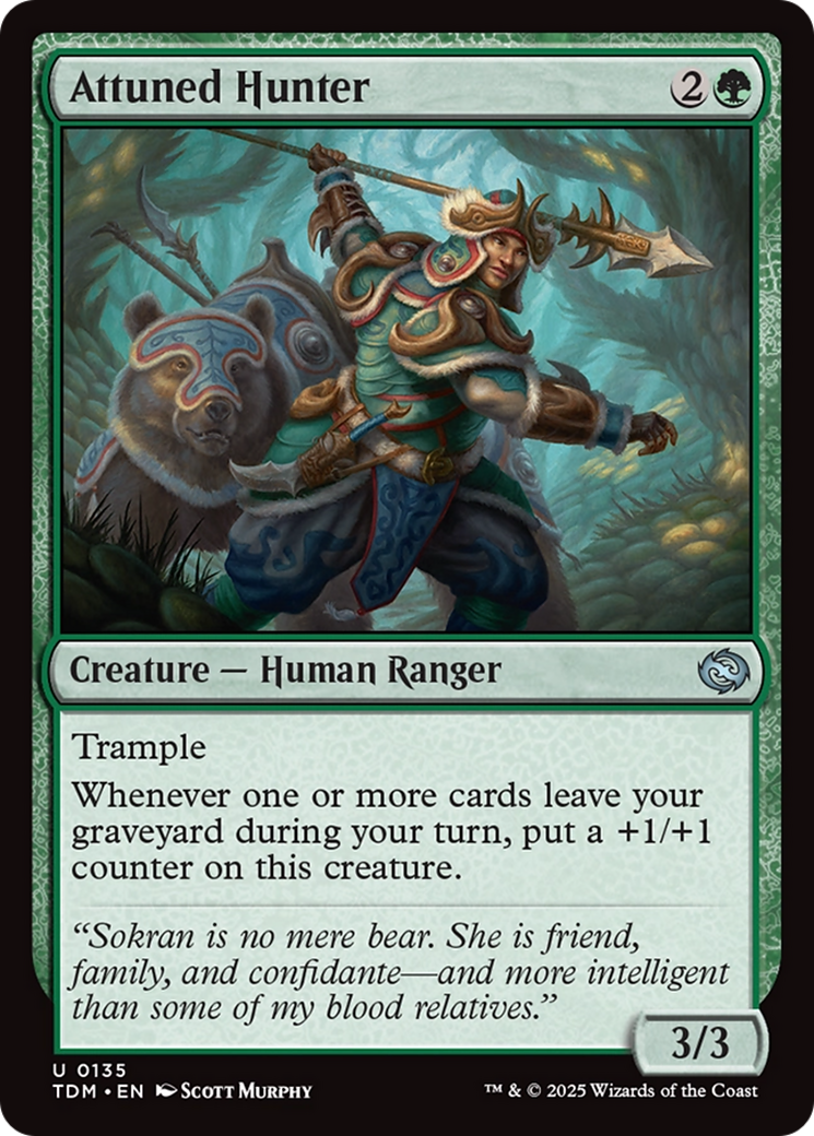 Attuned Hunter [Tarkir: Dragonstorm] | Empire Gaming NC