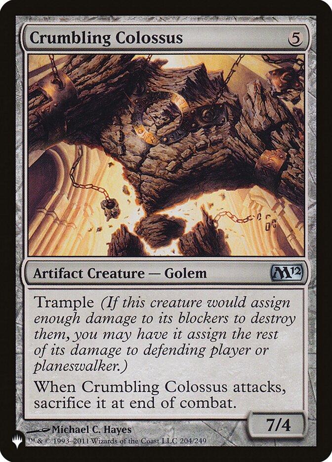 Crumbling Colossus [The List] | Empire Gaming NC