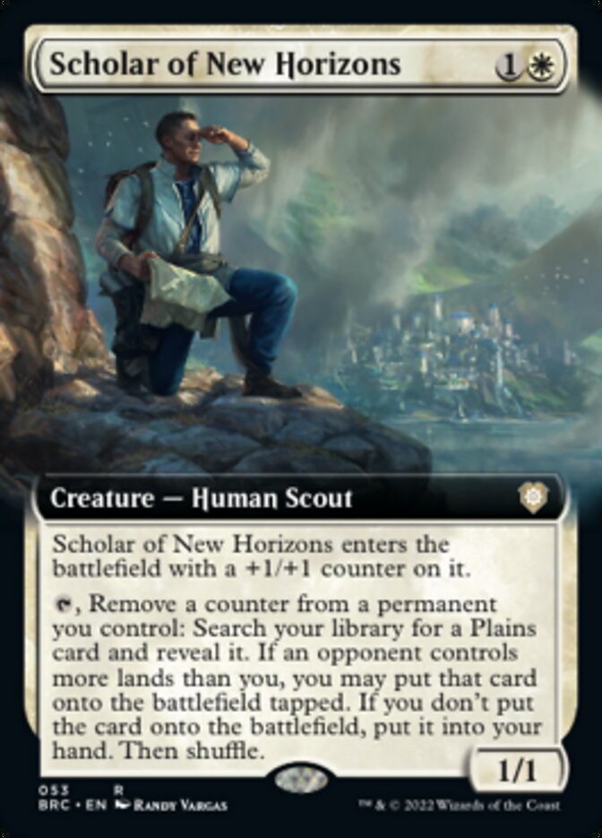 Scholar of New Horizons (Extended Art) [The Brothers' War Commander] | Empire Gaming NC