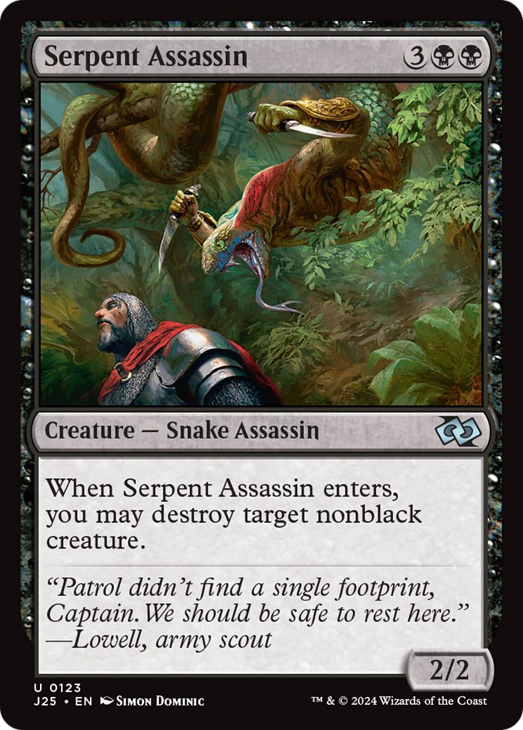 Serpent Assassin [Foundations Jumpstart] | Empire Gaming NC