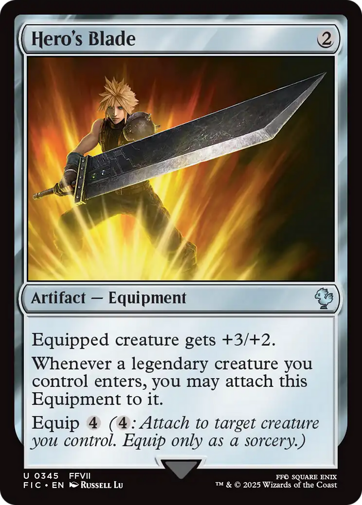 Hero's Blade [FINAL FANTASY Commander] | Empire Gaming NC