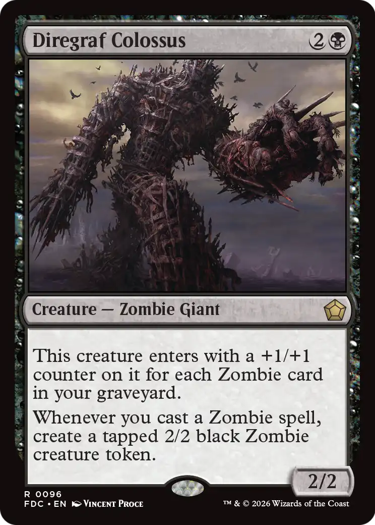 Diregraf Colossus [Foundations Commander] | Empire Gaming NC