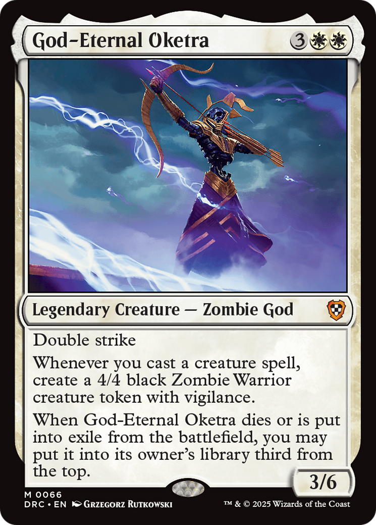 God-Eternal Oketra [Aetherdrift Commander] | Empire Gaming NC