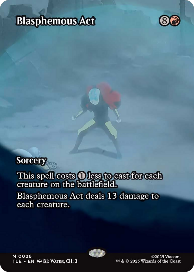 Blasphemous Act (Borderless) [Avatar: The Last Airbender: Eternal-Legal] | Empire Gaming NC