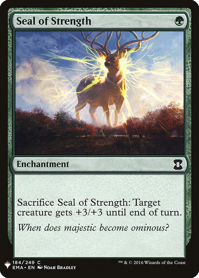 Seal of Strength [Mystery Booster] | Empire Gaming NC