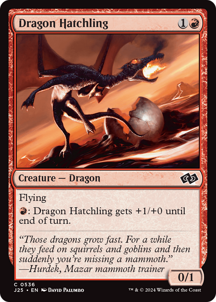 Dragon Hatchling [Foundations Jumpstart] | Empire Gaming NC