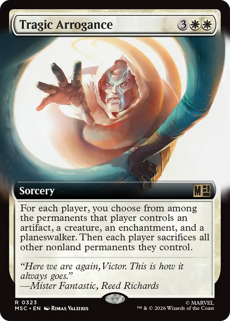 Tragic Arrogance (Extended Art) [Marvel Super Heroes Commander] | Empire Gaming NC